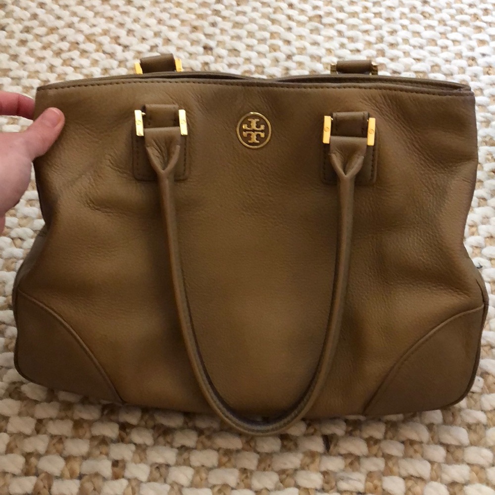 Tory Burch tan purse